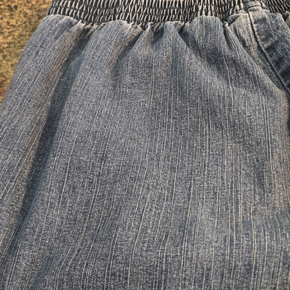 Vintage Alfred Dunner Classic Pullon Women's 10 Denim Blue Jeans Flat Front - Picture 10 of 16